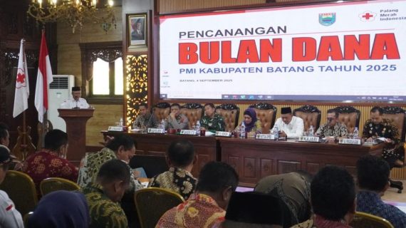 Bulan Dana PMI Batang 2025 Targetkan Rp1,77 Miliar