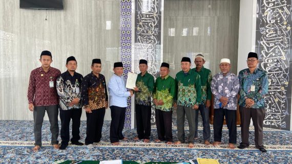 Masjid Hj Mutimah Dahlan, Resmi Diserahkan PCM Doro.