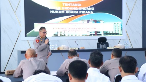Bidkum Polda Jateng Bekali Personel Polres Pekalongan Pemahaman KUHP Baru dan Keadilan Restoratif
